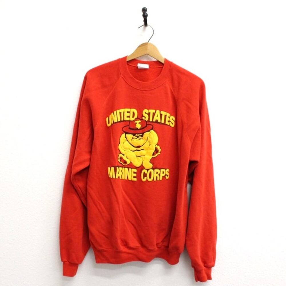 Vintage United States Marine Corps USMC Sweatshirt XXL 2X